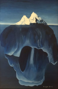 Eisberg - Acrylbild
