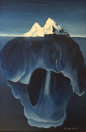 Eisberg - Acrylbild